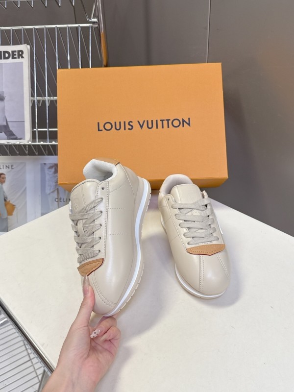 Louis Vuitton LV x Pharrell Williams Runway Platform Sneakers Retro Running Shoes - KFY00380