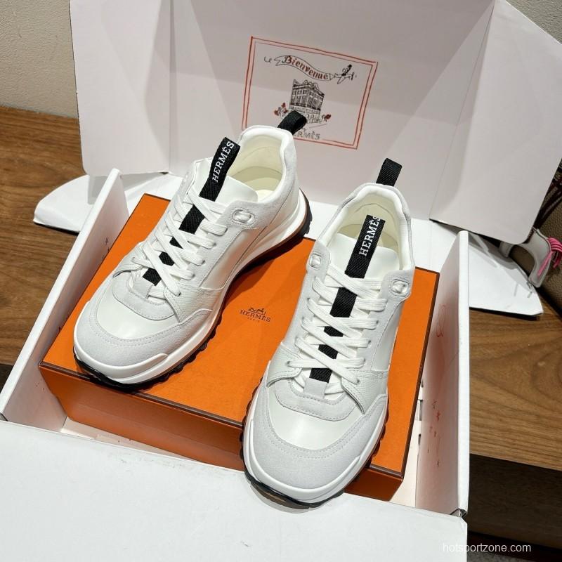 Hermes 2025/SS Autumn Winter New Boot-Type Shoes with Classic Boot Shape and British Color Blocking Design - AS00410