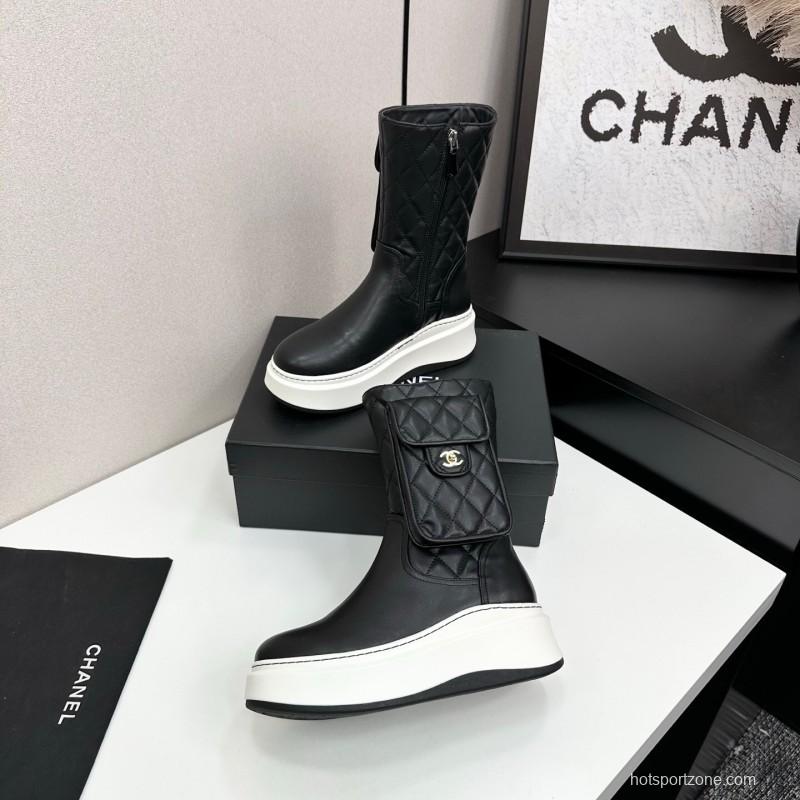 Chanel 2025/SS Short Boots Essential Fall/Winter Item - LY00390
