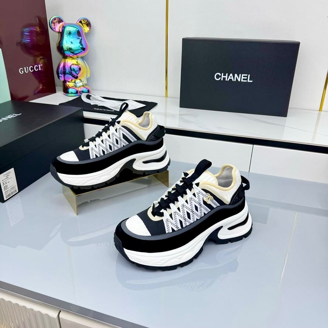 Chanel 2025 SS Panda Sneakers Classic Casual Sports Shoes - LY00360