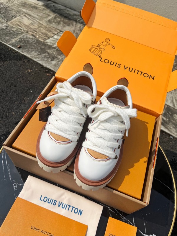Louis Vuitton REMIX Lace-Up Derby Hiking Shoes - LY00340