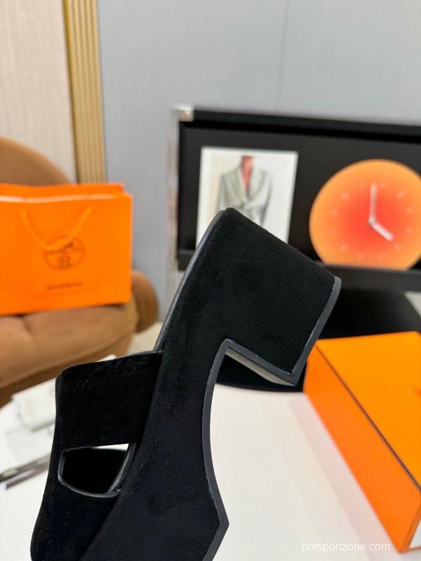 Adidas 2025 SS H-Love Classic Waterproof Platform H-Wedge Thick Sole Sandals - LY00