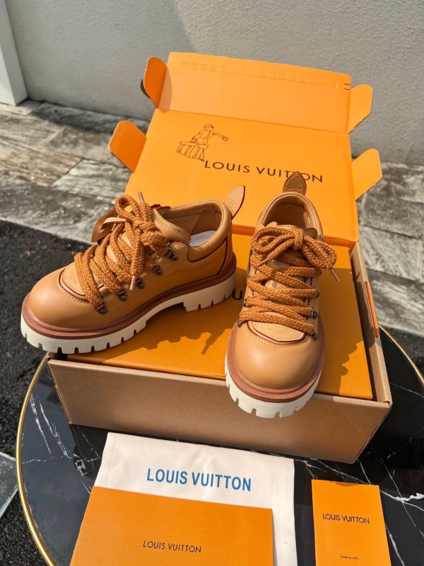 Louis Vuitton REMIX Lace-Up Derby Hiking Shoes - LY00340