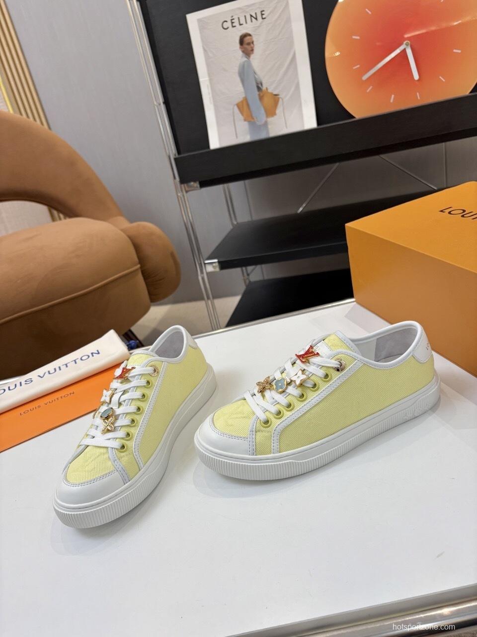 Louis Vuitton Lagoon Series Monogram Denim Sneakers - AS00300