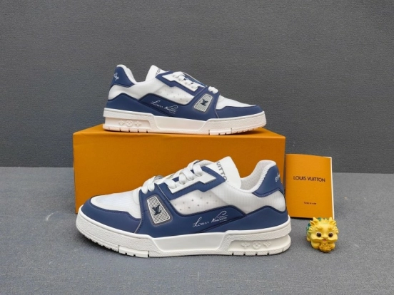 Lv Tarine Trainer Retro Basketball-Inspired Casual Shoes - AS00400