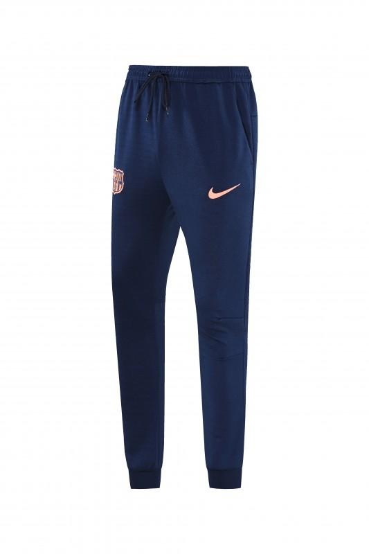 25/26 Barcelona 01 Royal Blue Hoodie Full Zipper Jacket+Long Pants
