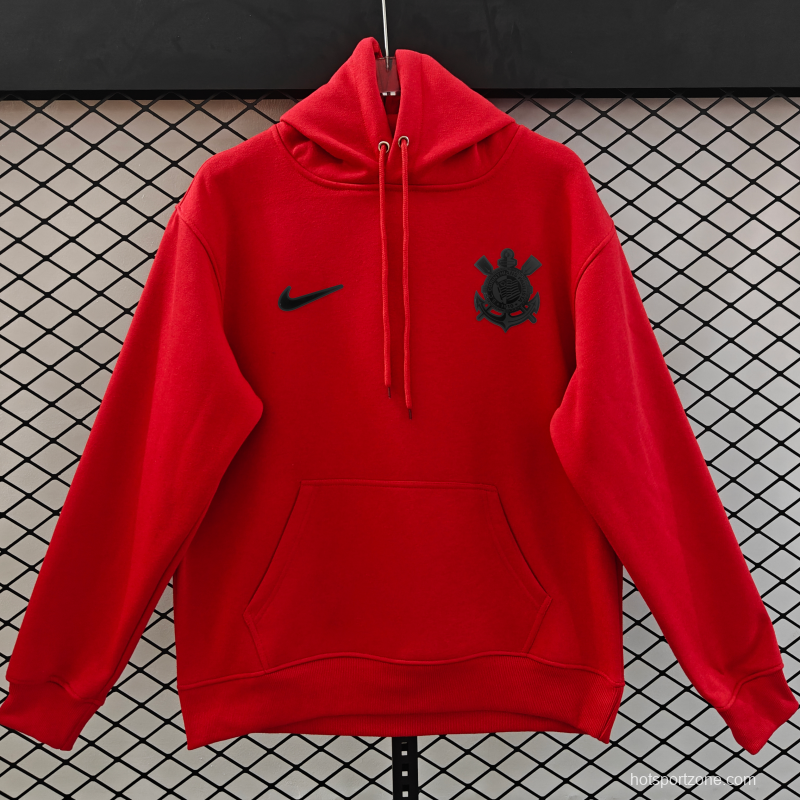 Player Version 25/26 Corinthians Black Full Zipper Jacket-9 Colors