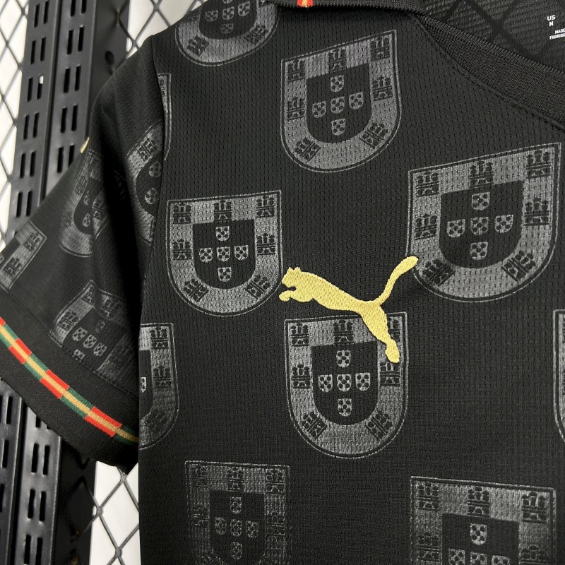 2026 Womens Portugal Black Special Jersey