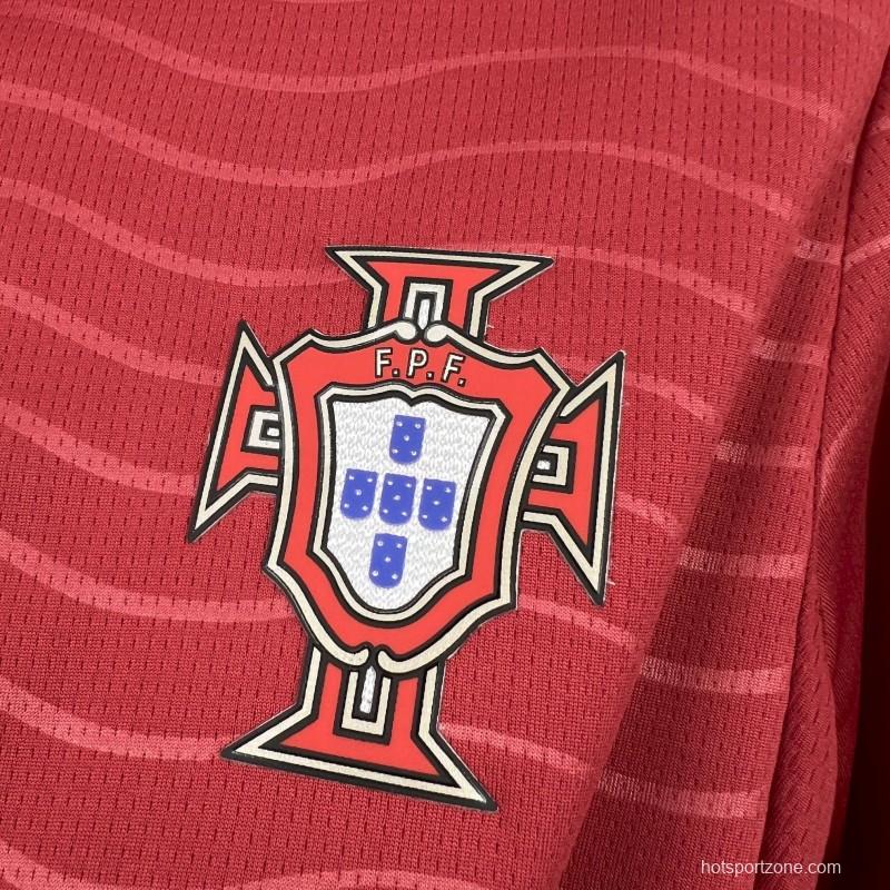 2026 Portugal World Cup Home Long Sleeves Jeresy