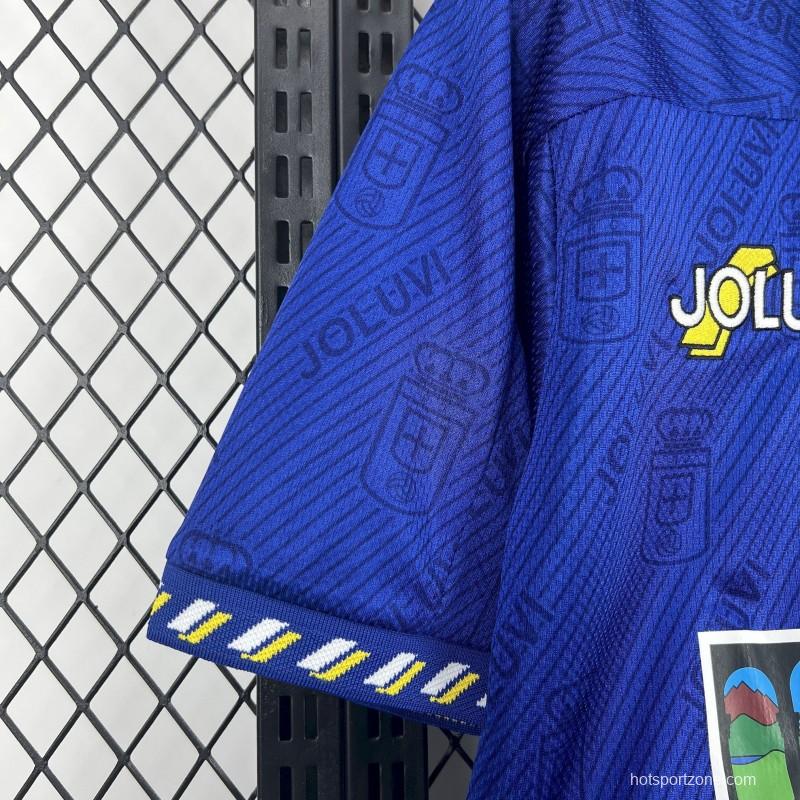 1995/96 Retro Real Oviedo Home Jersey