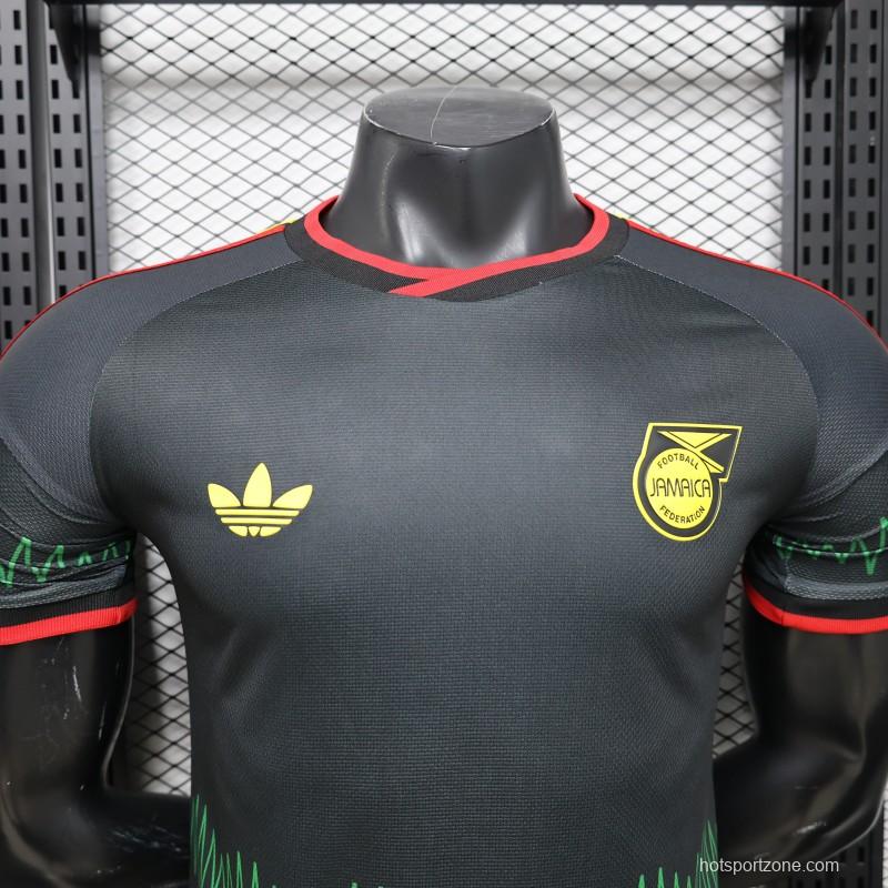Player Version 2026 Jamaica Dark Grey Reggae Music Culture Special Edition Jersey