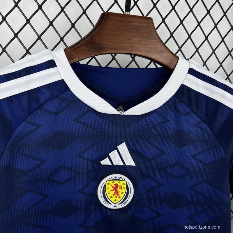 2026 Kids Scotland World Cup Home Kit