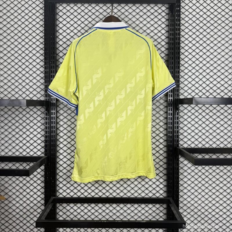 Player Version 25/26 Club América Adidas Originals  Retro Reissue Home Yellow Blue Jersey