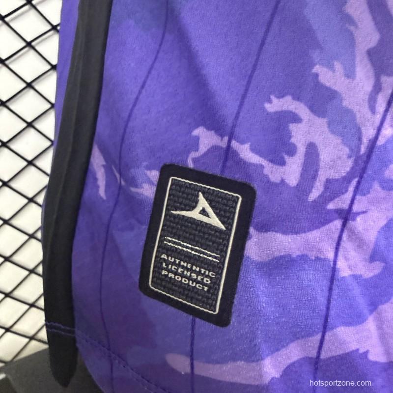 Player Version 25/26 Mazatlán FC Purple with Marble Wash Texture Jersey
