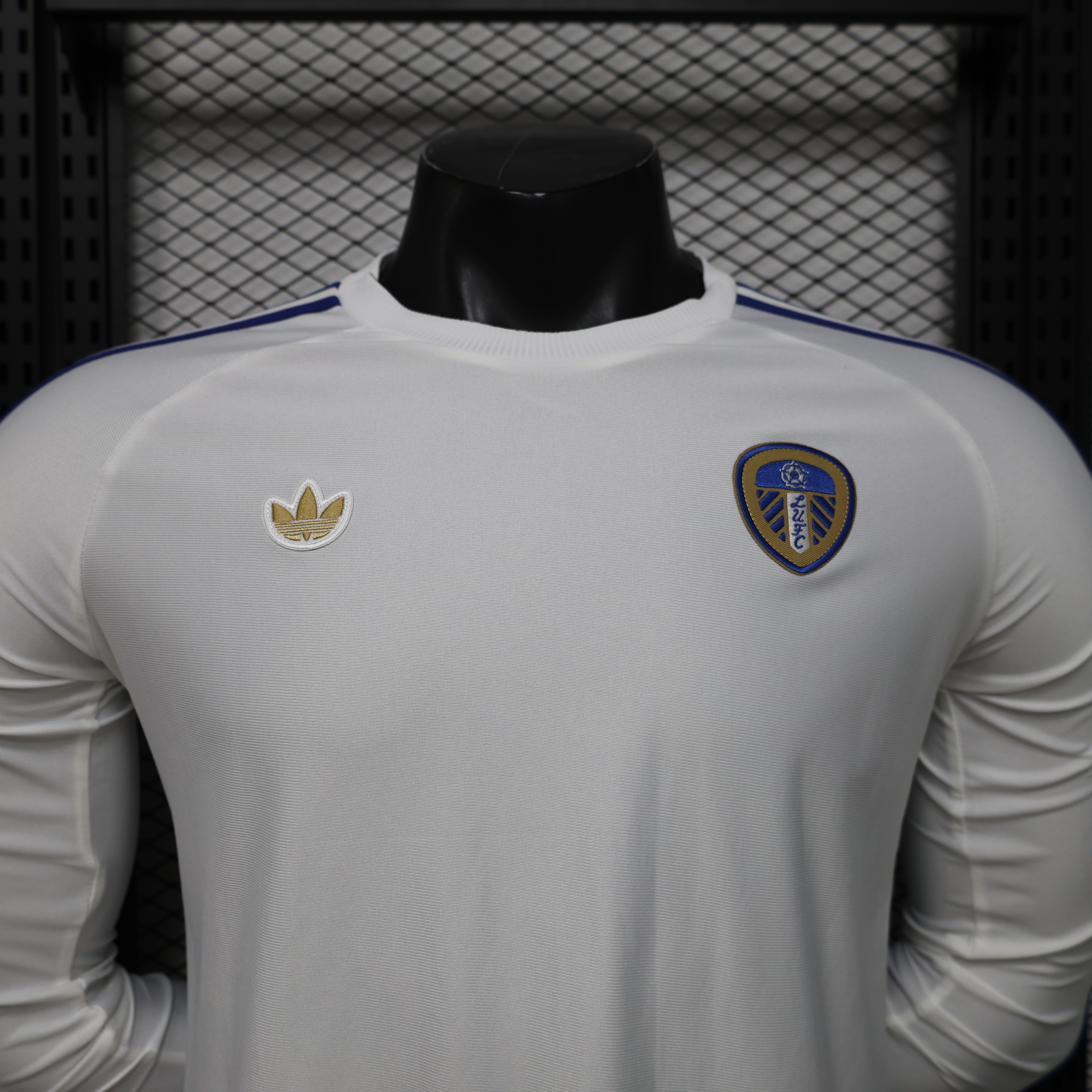 Player Version 25/26 Leeds United White  Home Long Sleeve Jersey