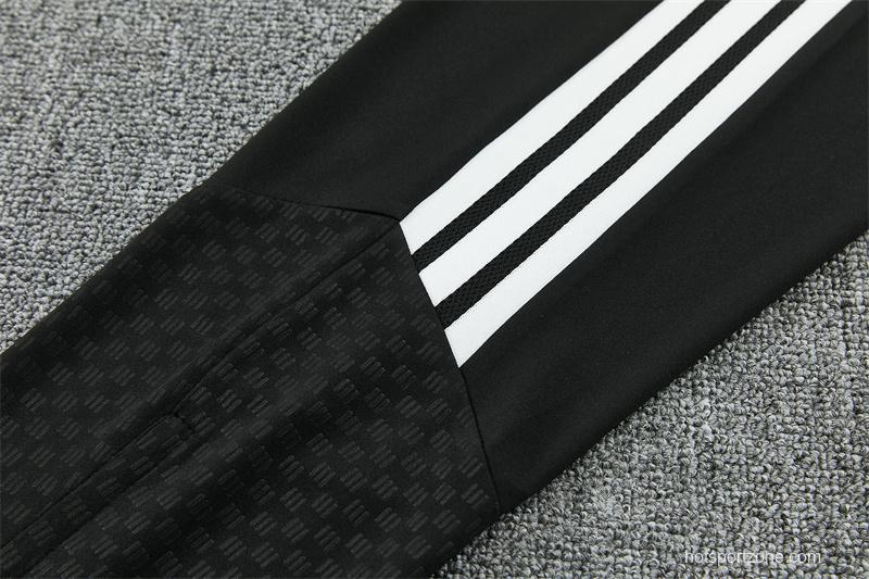 2026 Inter Miami CF Pink  Half Zipper Jacket Tracksuit + Black Long Pants