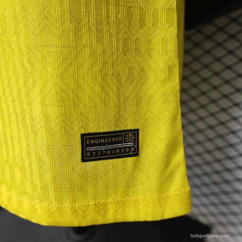 Player Version 2026 Brazil Home Yellow  Special Edition  Jersey