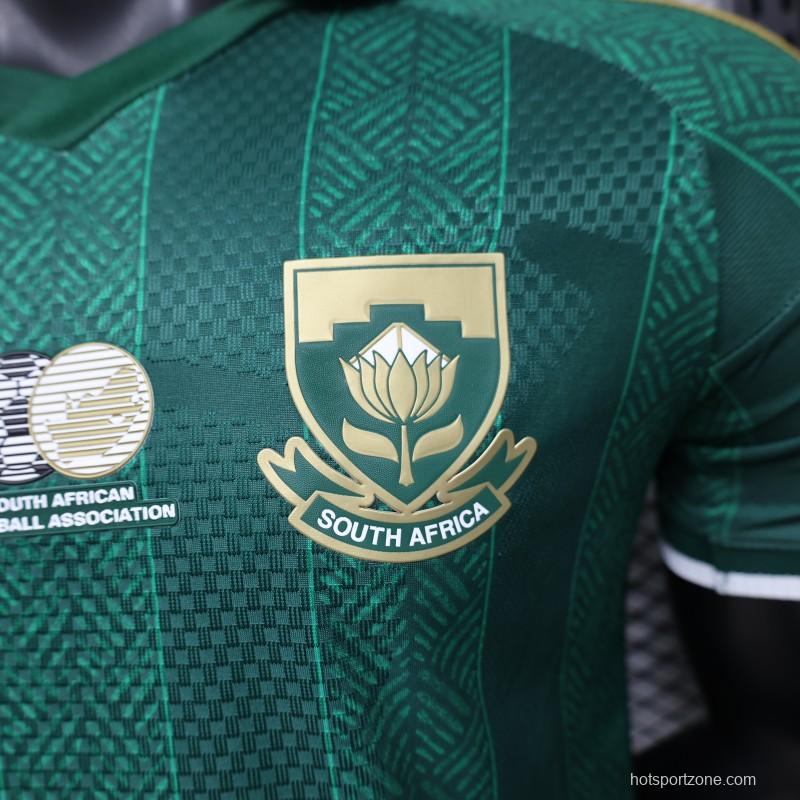 Player Version 2026 South Africa  Green  Away Jersey