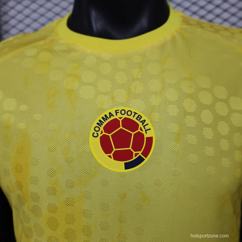 Player Version 26/27 Colombia  Yellow  Home Jersey
