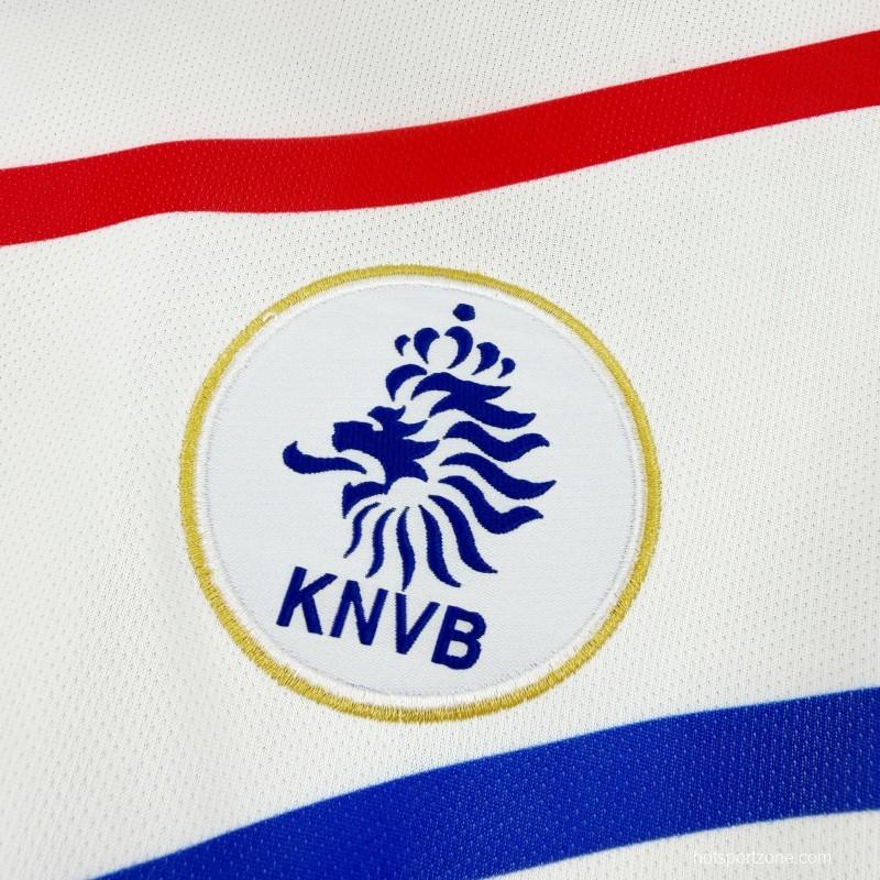 2012 Retro France Away Long Sleeve Jersey