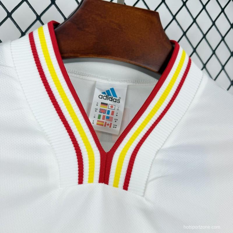 1996 Retro Spain Away Long Sleeve Jersey