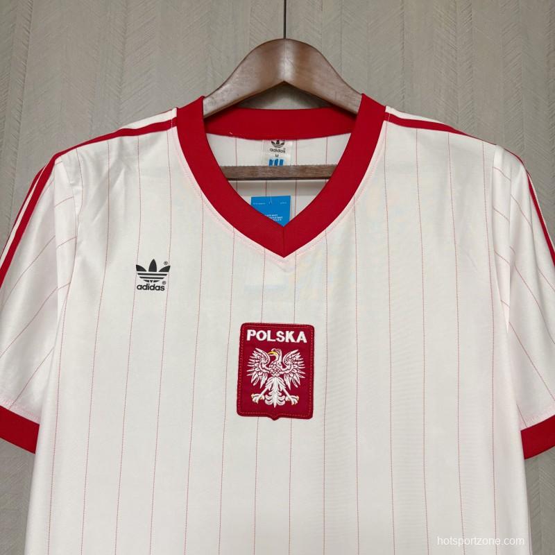 1982 Retro Poland Home Jersey
