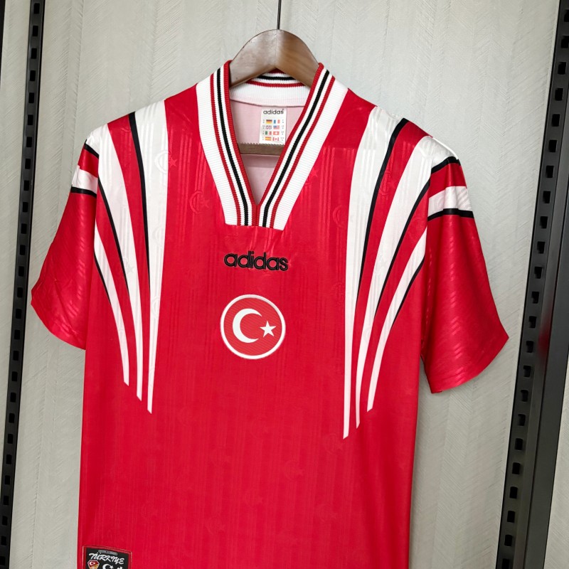 1996 Retro Türkiye Home Jersey