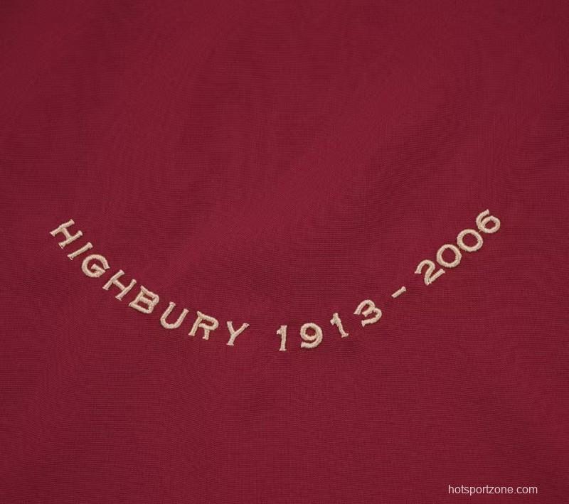 Retro Kids 05/06 Arsenal Home Long Sleeve Jersey
