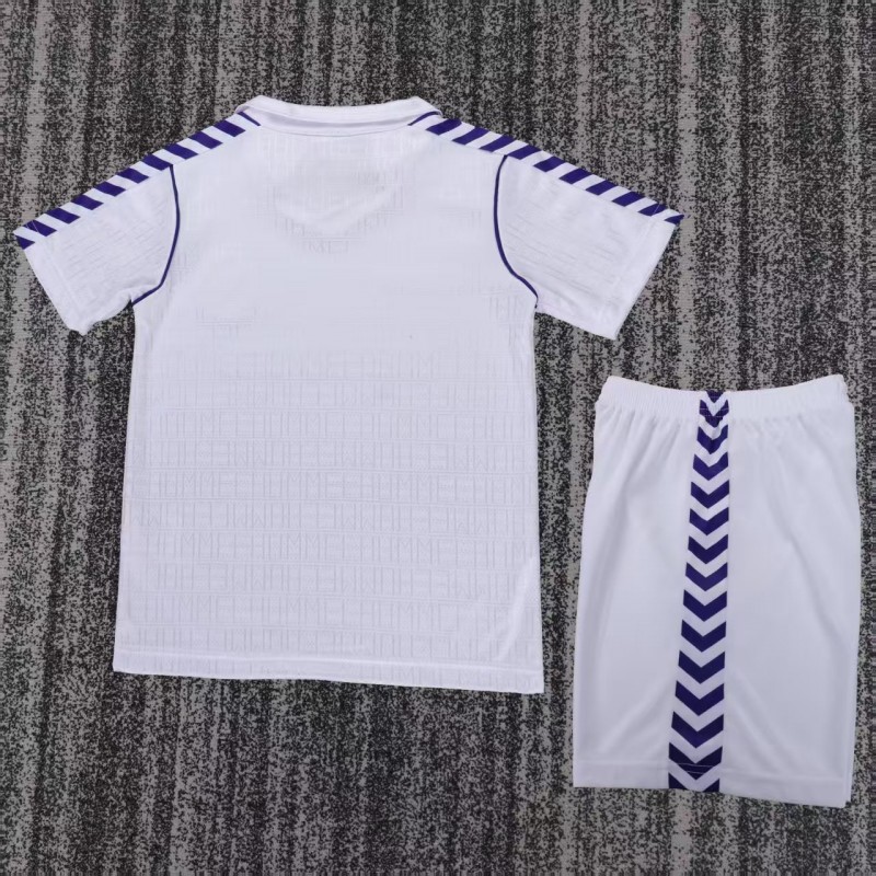 Retro Kids 88/90 Real Madrid Home Jersey