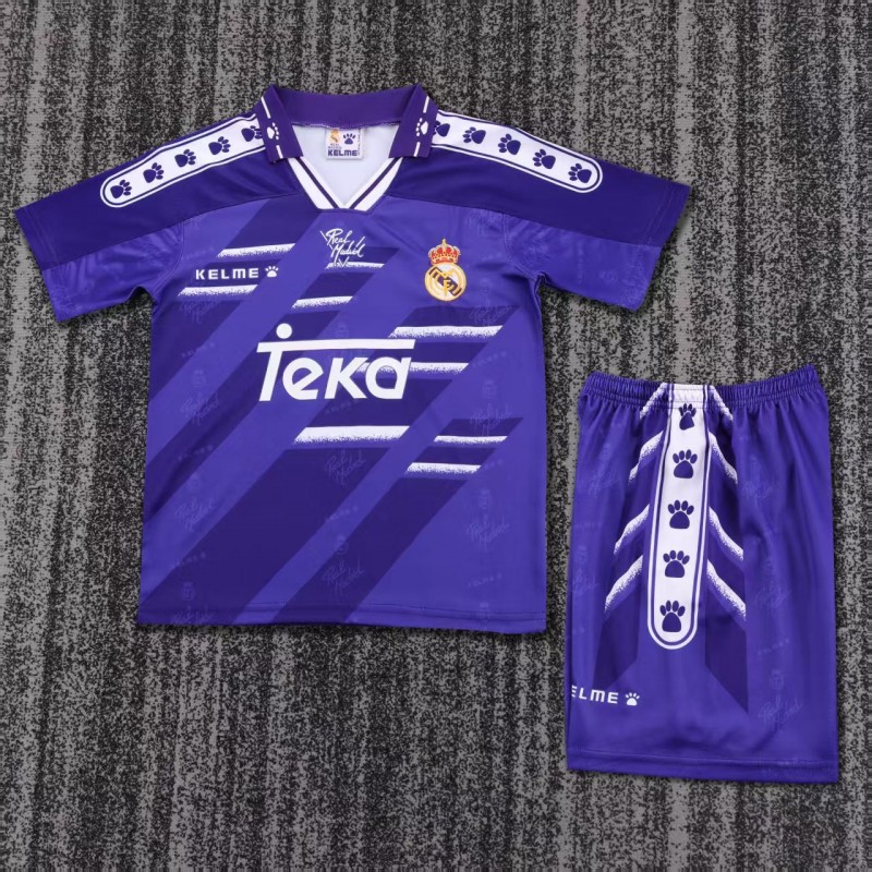 Retro Kids 94/96 Real Madrid Away Jersey