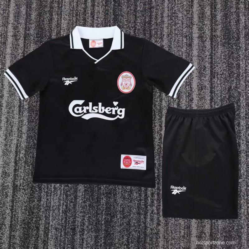 Retro 96/97 Kids Liverpool Third Jersey