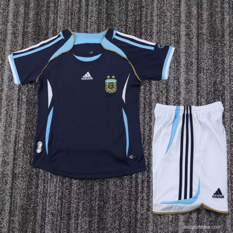 Retro 2006 Argentina Away Jersey