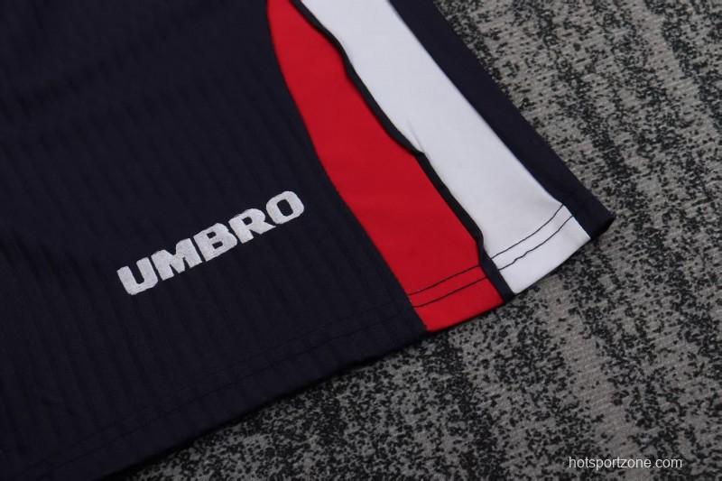 Retro 1998 England Home Long Sleeve Jersey