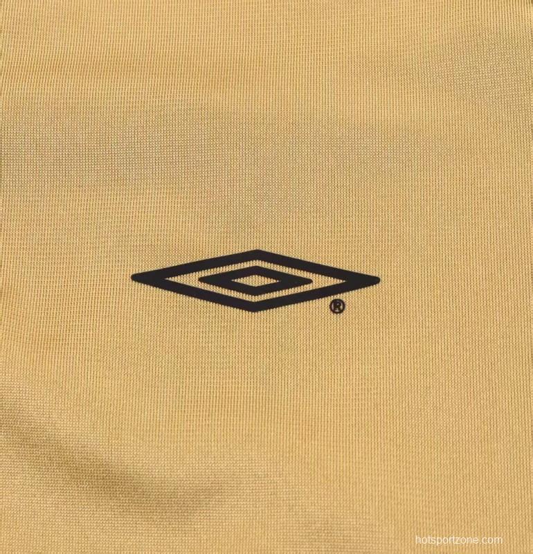 Retro Kids 01/02 Manchester United Centenary Golden Reversible Jersey