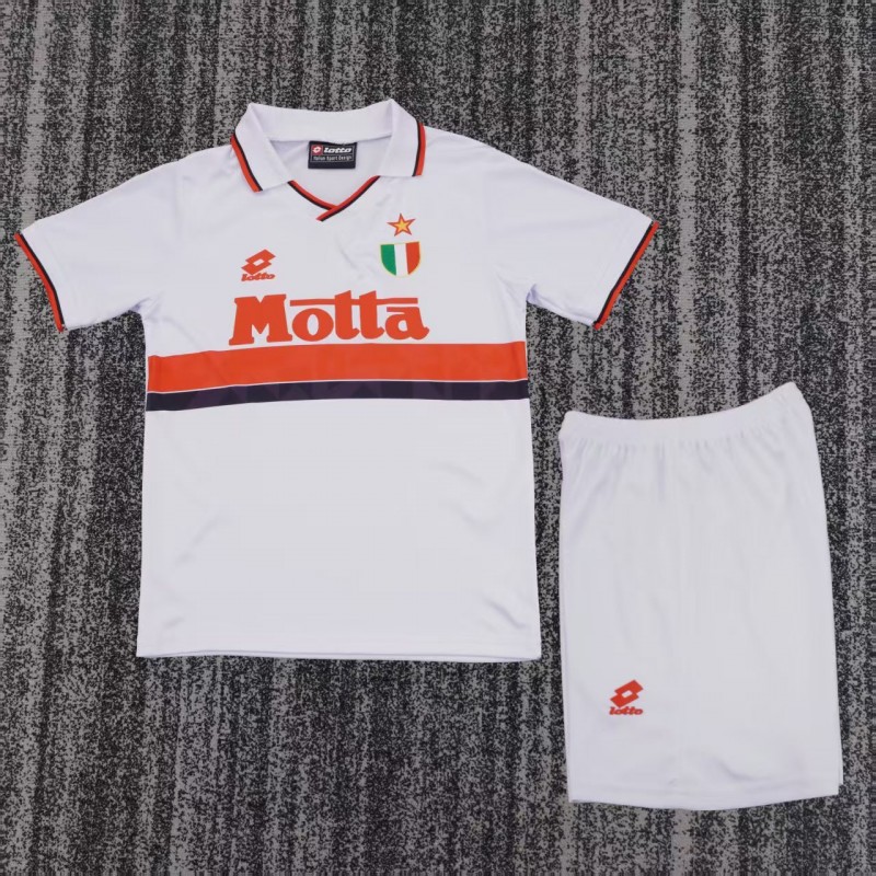 Retro Kids 93/94 AC Milan Away Jersey