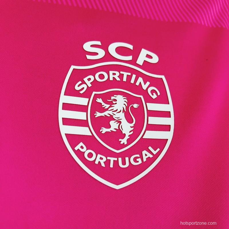 2026/27 Mens Sporting CP Pink October Jersey