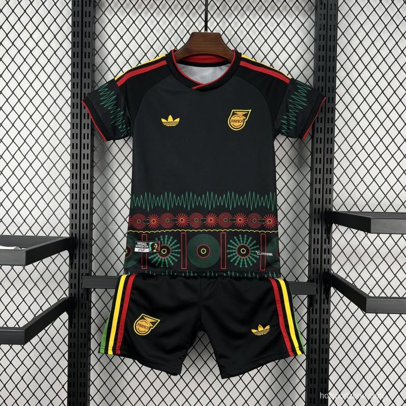 2026 Kids Jamaica X Bob Marley Away Jersey Kit