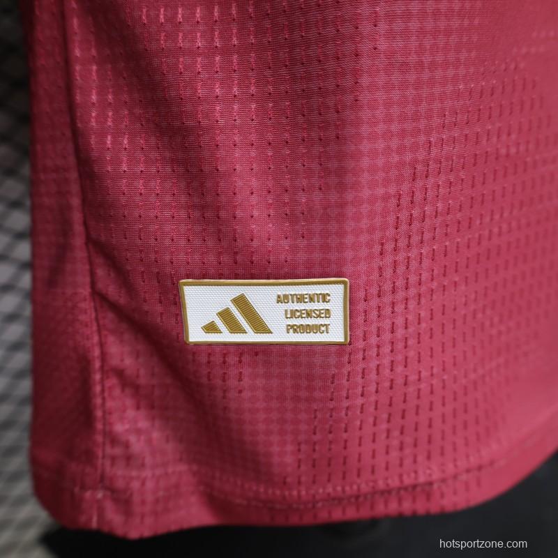 Player Version 26/27 Real Madrid Third Burgundy Red Jersey