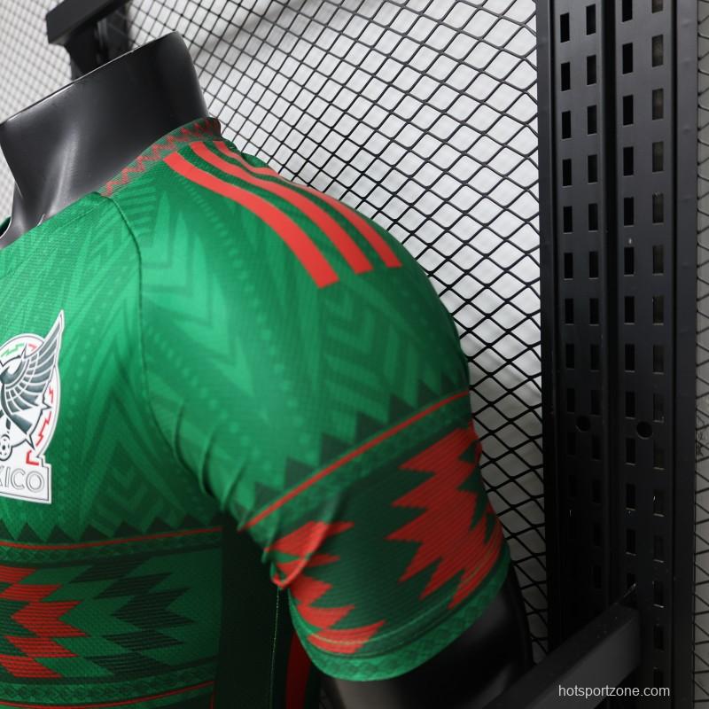 Player Version 2026 Mexico Green  Special Edition Home Jersey