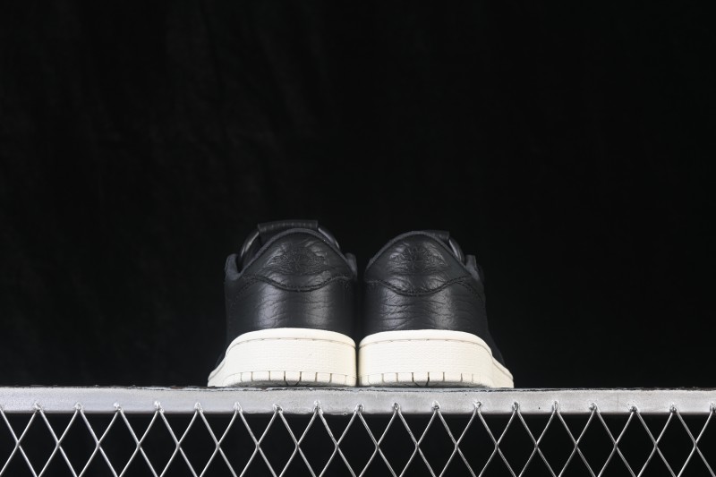 Nike Air Jordan 1 Low Black Sail Retro Basketball Shoes - 848775-005