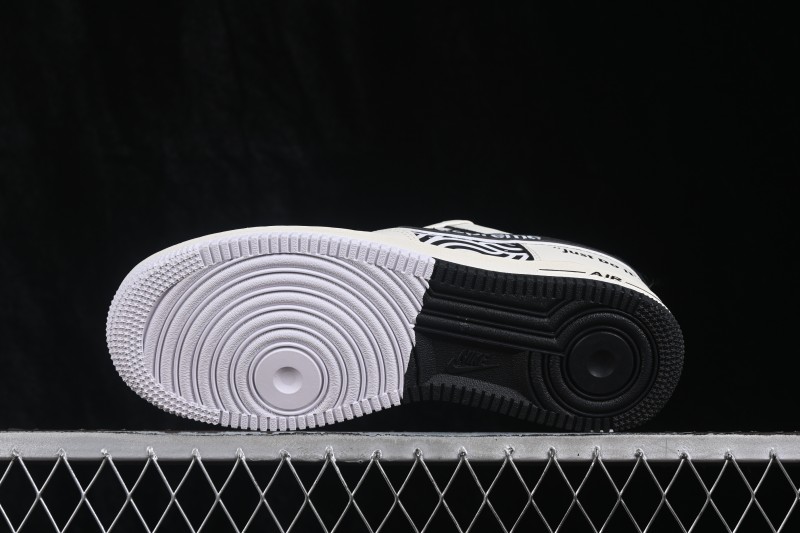 Nike Air Force 1 '07 Low Basketball Sneakers with Full-Length Air Cushion - DK0188-149