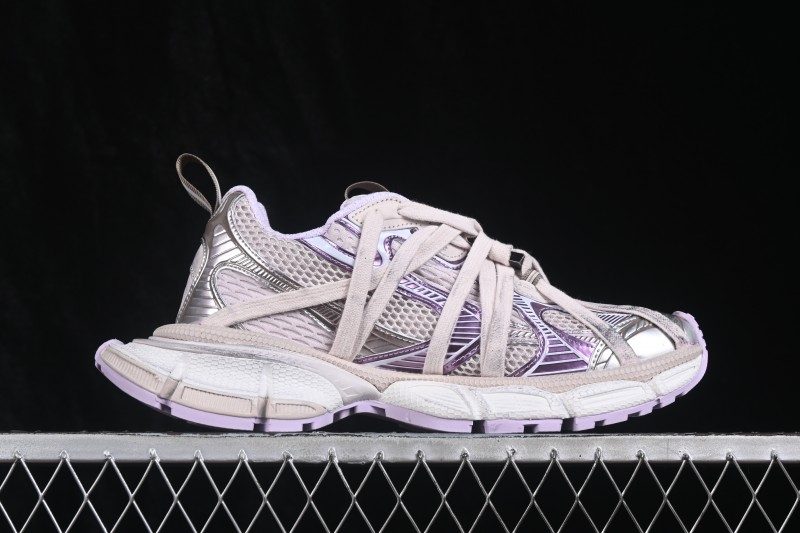 Balenciaga 3XL Extreme Laces Logo Running Shoes - W3XCH9250