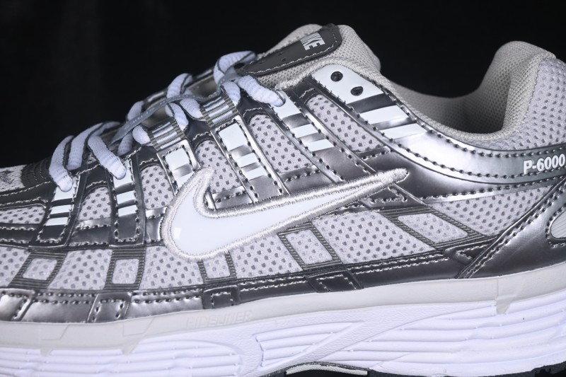 Nike P-6000 SE Retro Running Sneakers with Layered Design and Lightweight Construction - IO3496-001