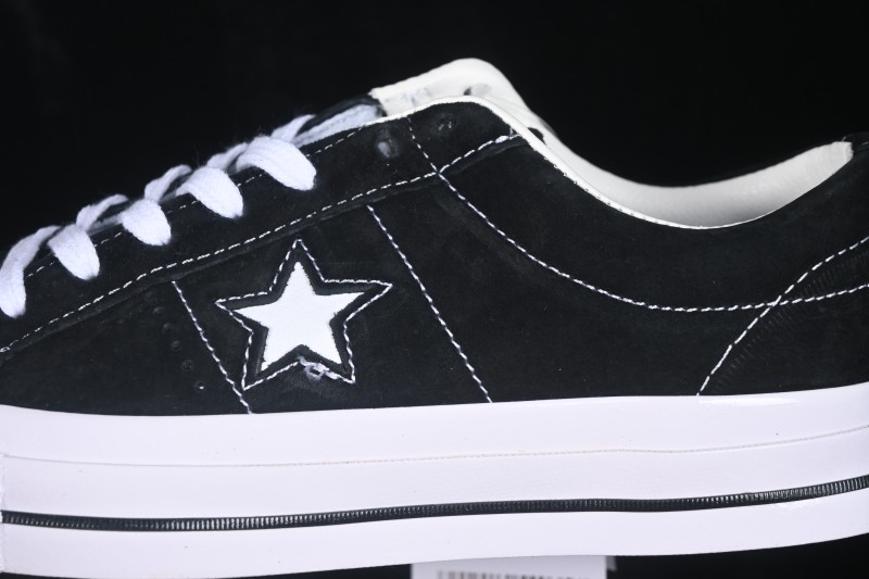 Converse One Star Pro Retro Canvas Skateboarding Shoes with Vintage Design - 158369C