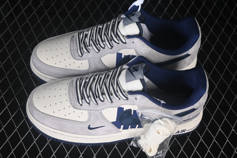 Nike Air Force 1 '07 Low Canvas Casual Skateboarding Shoes with Full-Length Air Cushion - FV3694-113