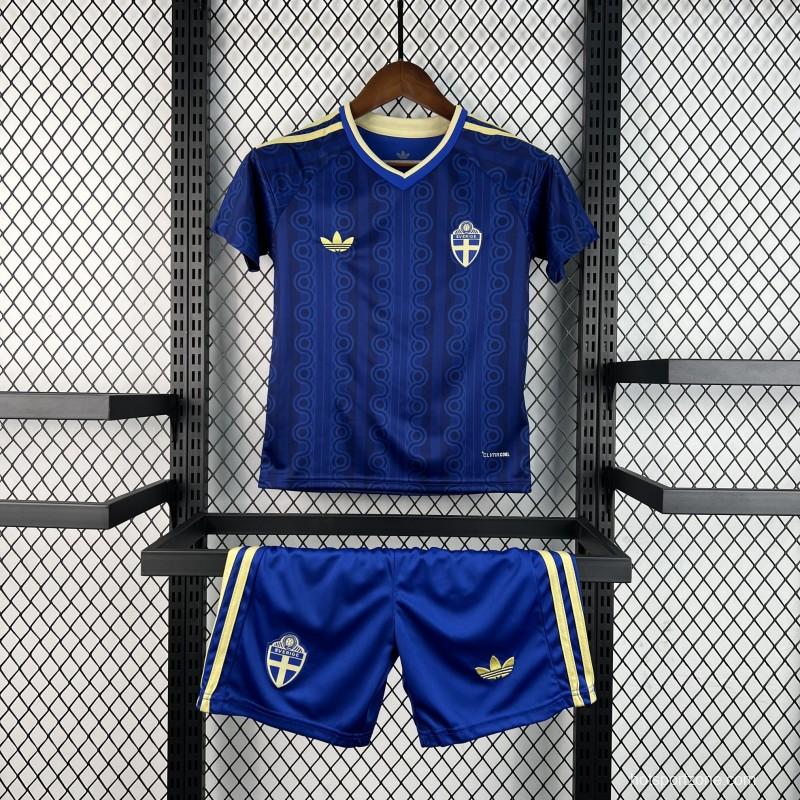 2026 Kids Sweden World Cup Away Kit