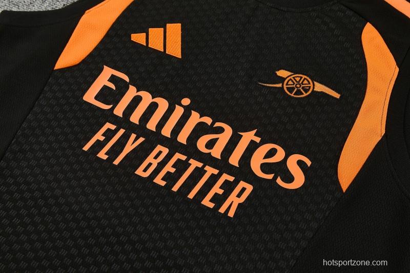 26/27 Arsenal Black Sleeveless Training Vest +Shorts Set