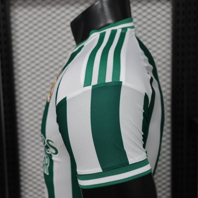 Player Version 26/27 Real Madrid Green & White Stripes Special Edition Jersey
