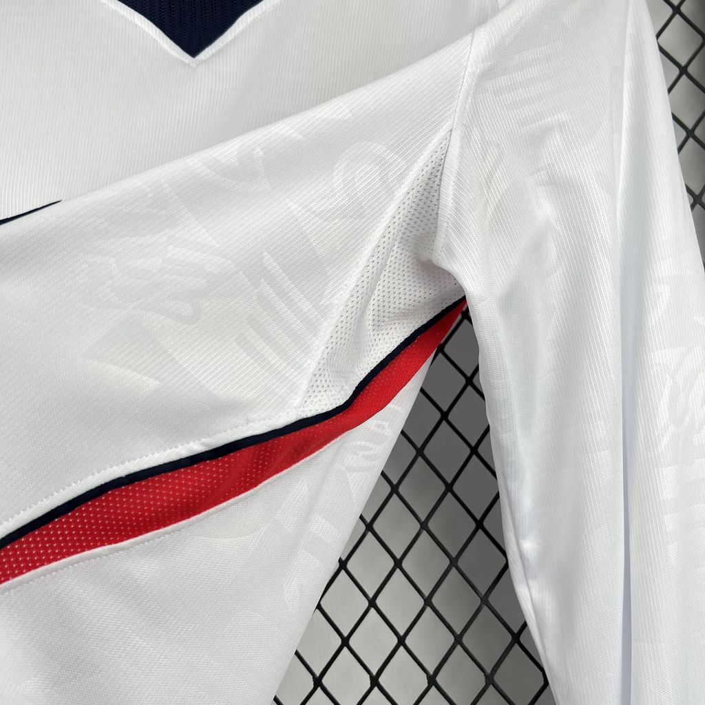2026 Mens England World Cup Home Long Sleeve Jersey