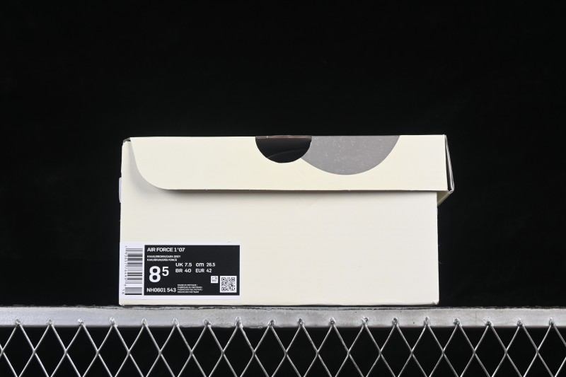 Nike Air Force 1 '07 Low Casual Basketball Shoes with Premium Leather Upper - NH0601-543